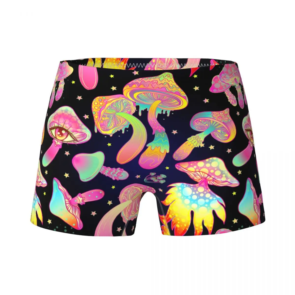 

Magic Mushrooms Psychedelic Children's Girls Underwear Kids Boxer Shorts Cotton Teenage Panties Hippie Boho Underpants 4-15Y