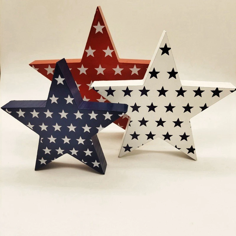 Фотографический набор пятиконечная звезда логотип украшение на памятный день