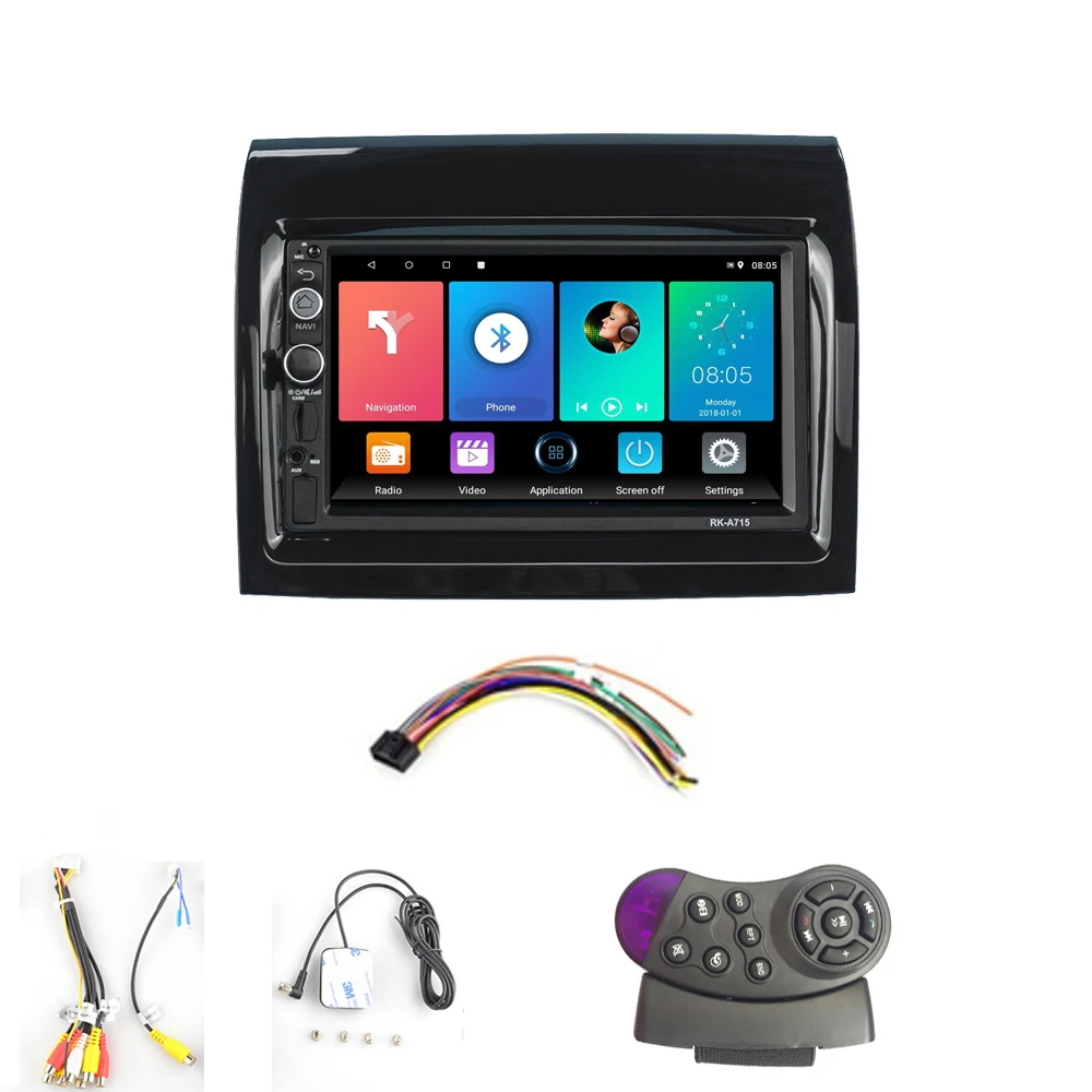 $130.63 7 Inch 2 Din Android Car Radio For FIAT Ducato 2007-2015 Citroen Jumper Peugeot Boxer 2011-2015 Multimedia Player WiFi Autoradio