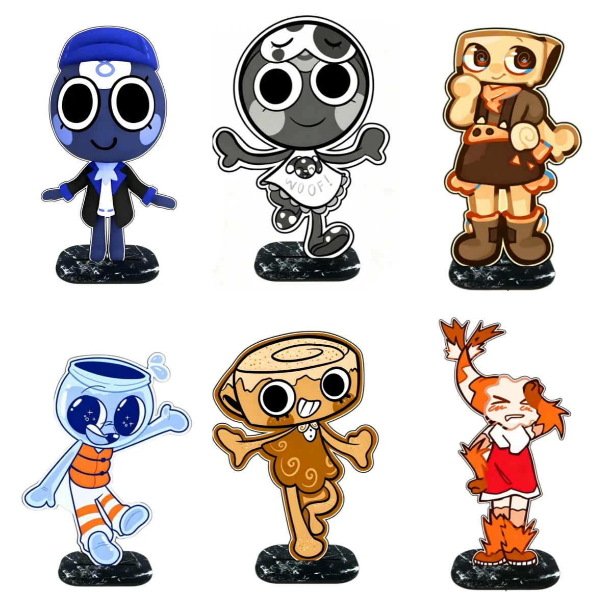 Фото Фигурка Finn Toodles Boxten Cosmo Glisten Flare Stand: милый мультяшный аниме-персонаж, HD-печать, декор для стола, коллекционное украшение, подарок №1