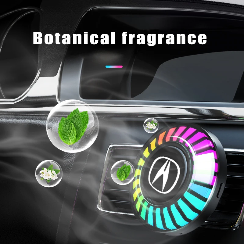 

Car Aromatherapy Atmosphere Light Air Vent Pickup Rhythm Lamp For Acura TSX ZDX RLX NSX Integra CDX RSX TLX-L MDX ILX RDX TLX RL