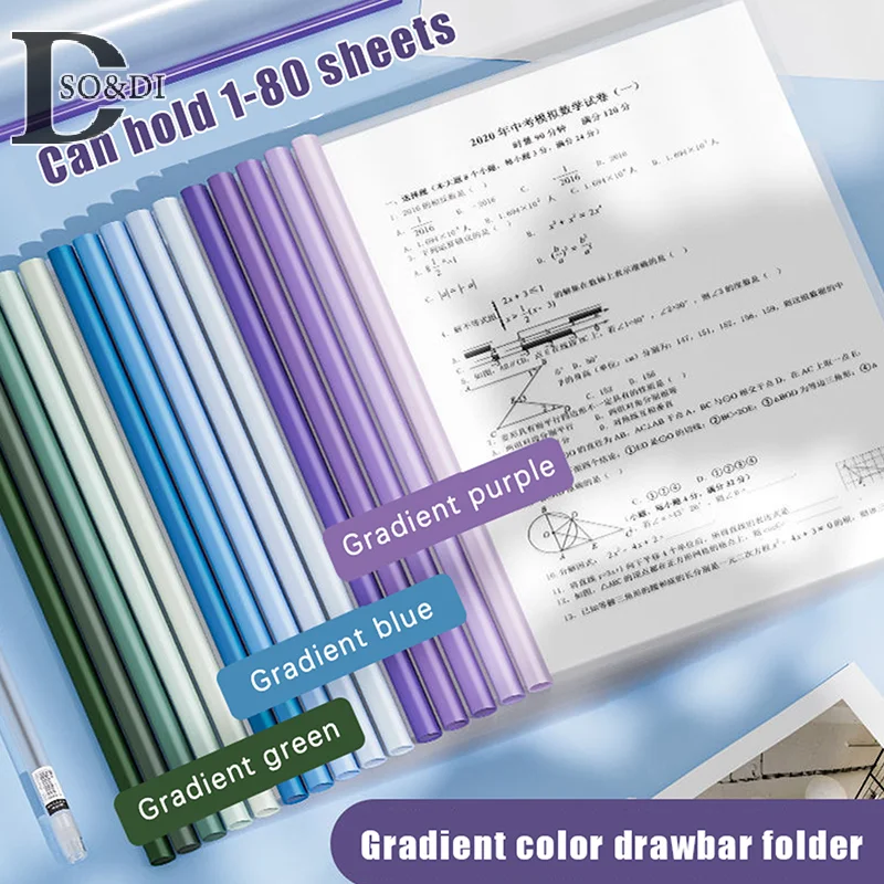 10 шт. прозрачные папки-органайзеры для документов