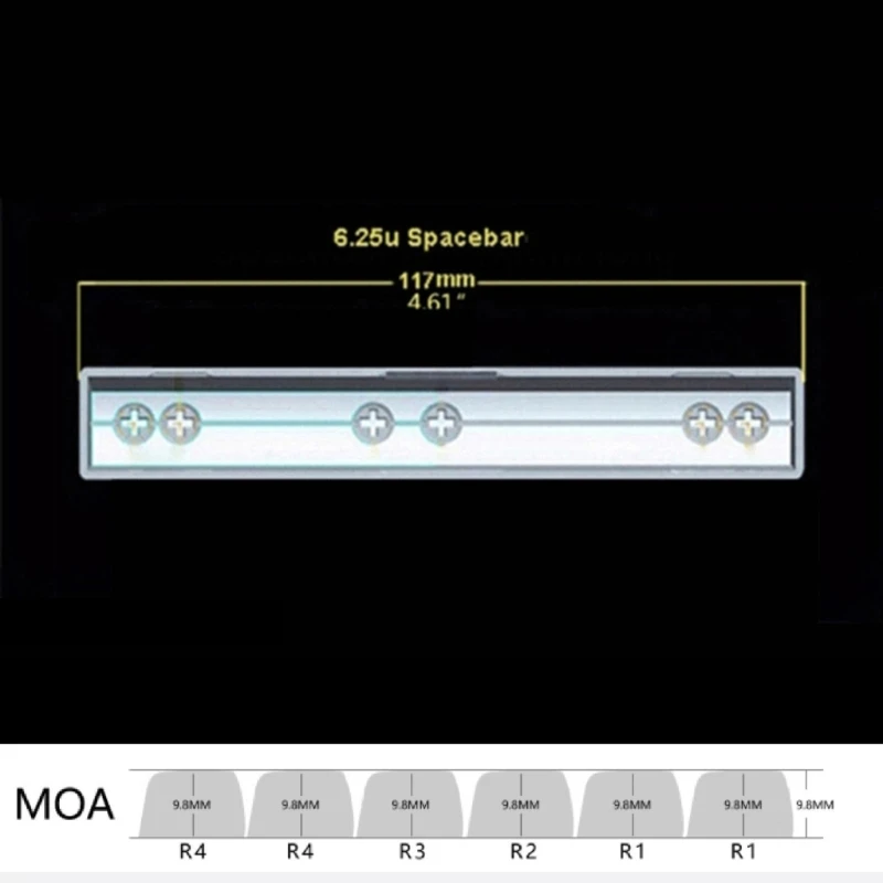 1 комплект колпачков с мультяшным кроликом для механических клавиатур 61/87/104/108