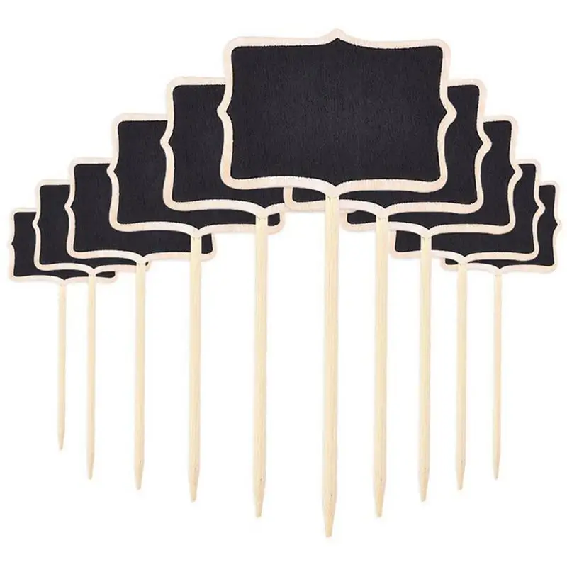 

Plant Name Tags 10PCS T-Type Wooden Plant Tags Plant Markers For Outdoor Plants Gardening Supplies For Seed Potted Herbs