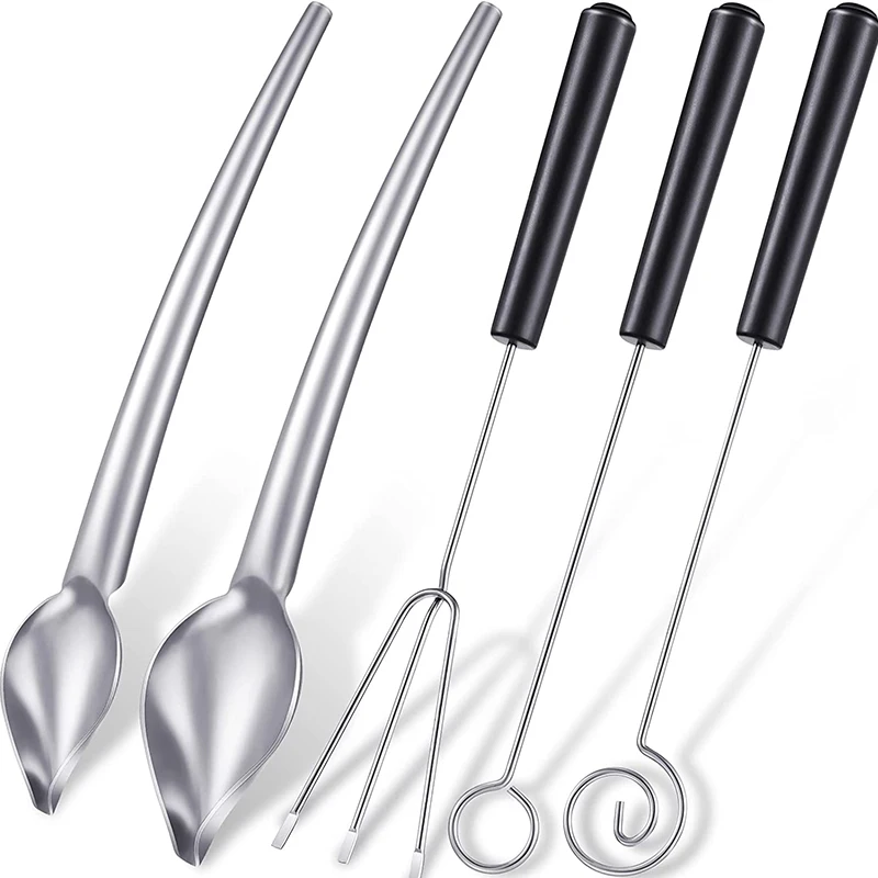 

5 шт./набор, карандаши для шоколада, из нержавеющей стали