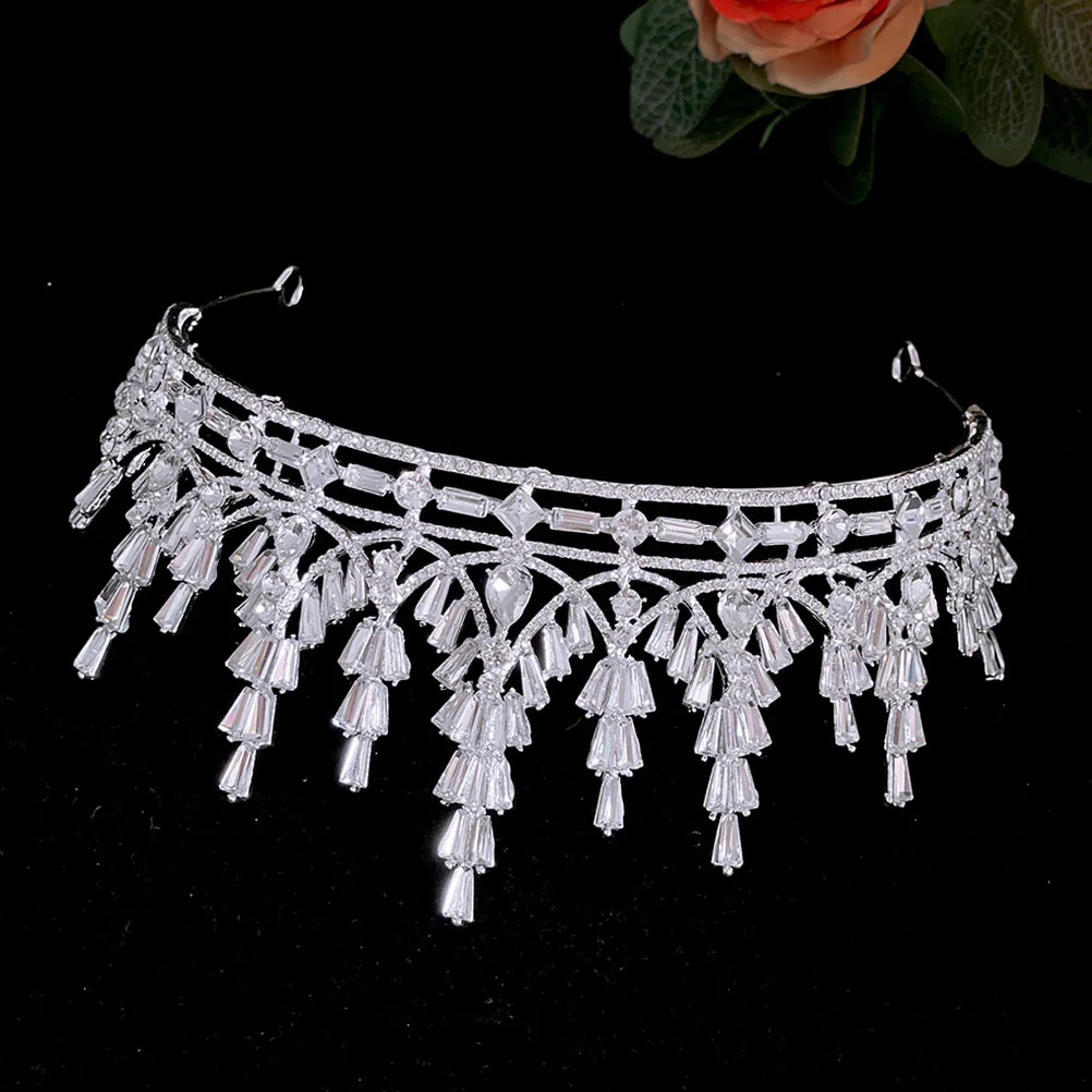 

Wedding Bride Crown Rhinestone Crown Women Crown Headband Bridal Hair Jewelry