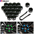 Крышки для колесных гаек автомобиля, 20 шт., 17 мм, крышка для болтов s Защита винта ступицы, пластиковые болты для шин, винты для стайлинга автомобилей Z2