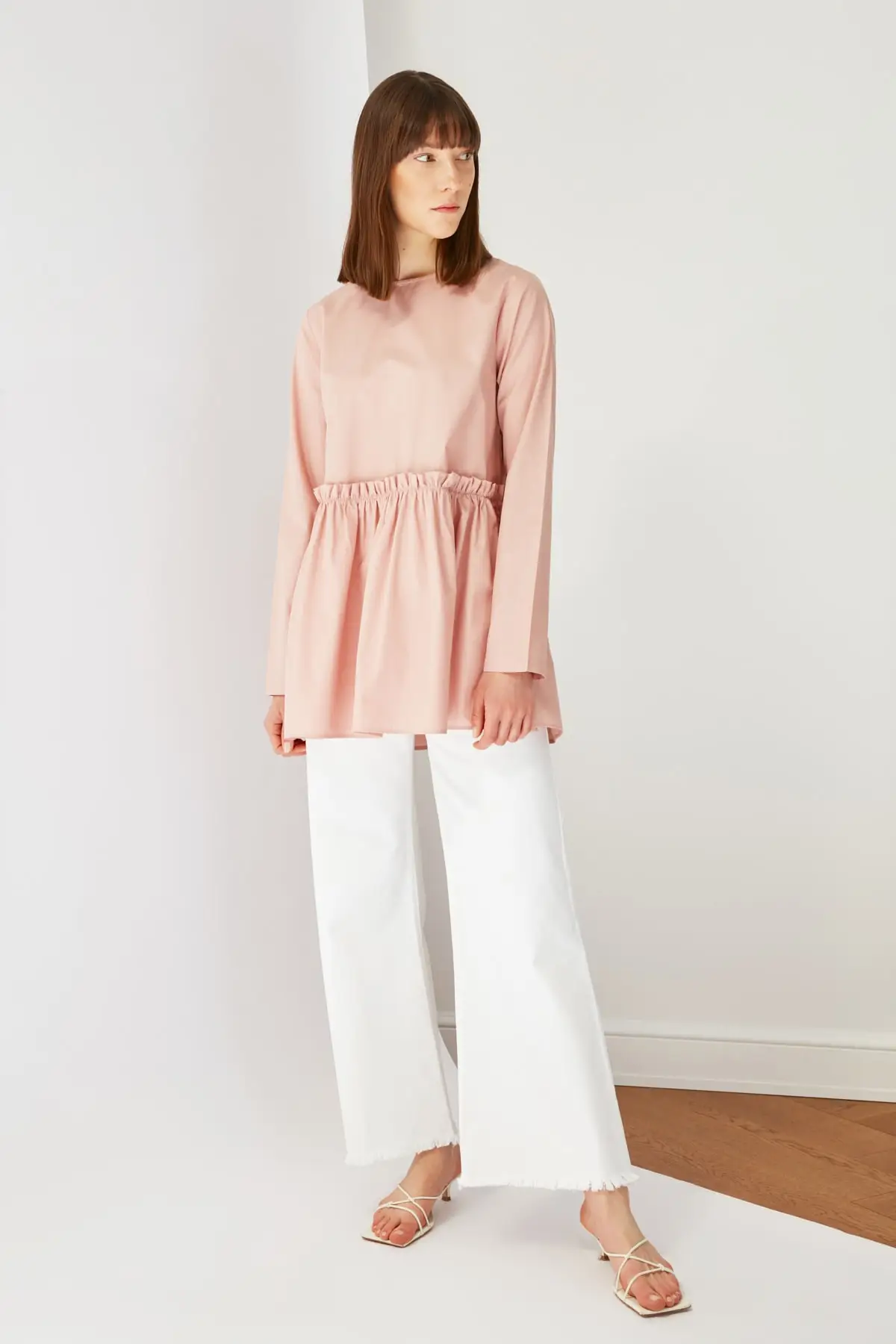 

Powder Neck Tunic Muslim Tunic 2021 Fashion