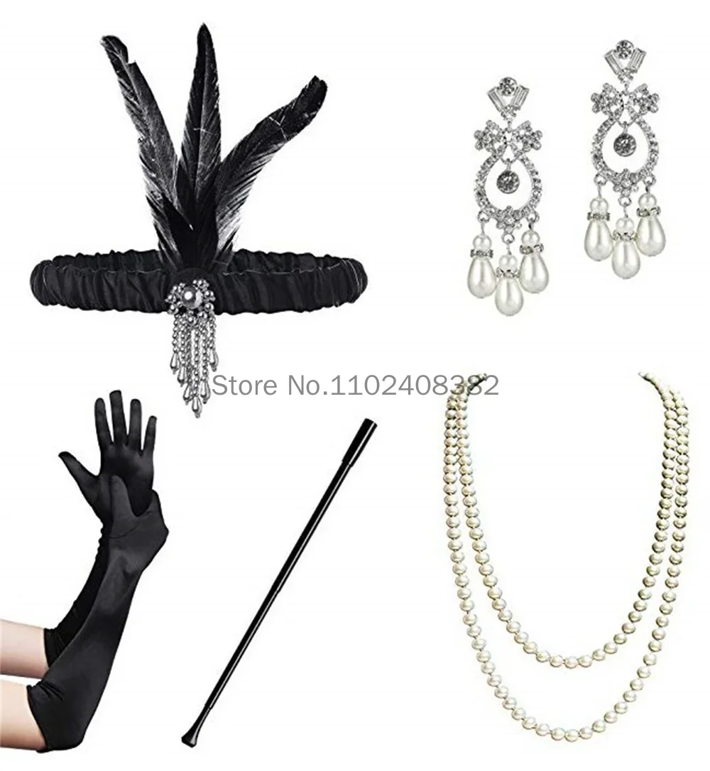 Женский реквизит для косплея 20-х годов новый костюм Великий Гэтсби 1920-х девочек