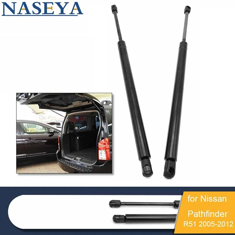 

2Pcs/set For Nissan Pathfinder R51 2005-2013 Rear Trunk Tailgate Boot Gas Spring Shock Lift Struts Support Arm Bar