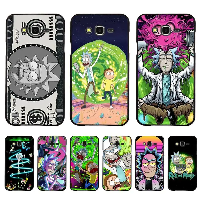 

RuiCaiCa Morts Anime R-Ricks Phone Case For Samsung Galaxy J 4plus J6 J5 J72016 J7prime cover for J7Core J6plus Back Coque