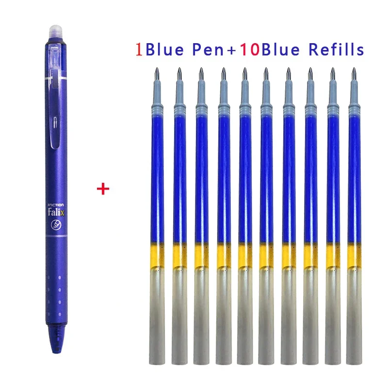 

Волшебная Гелевая Ручка С Возможностью Стирания, 0,5 Мм, Большая Емкость, Многоразовые Водные Чернила