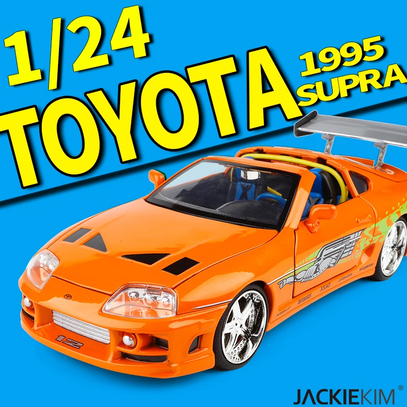 

Коллекция Jada 1/24 Toyota 1995 Super Fast & Furious, литье под давлением