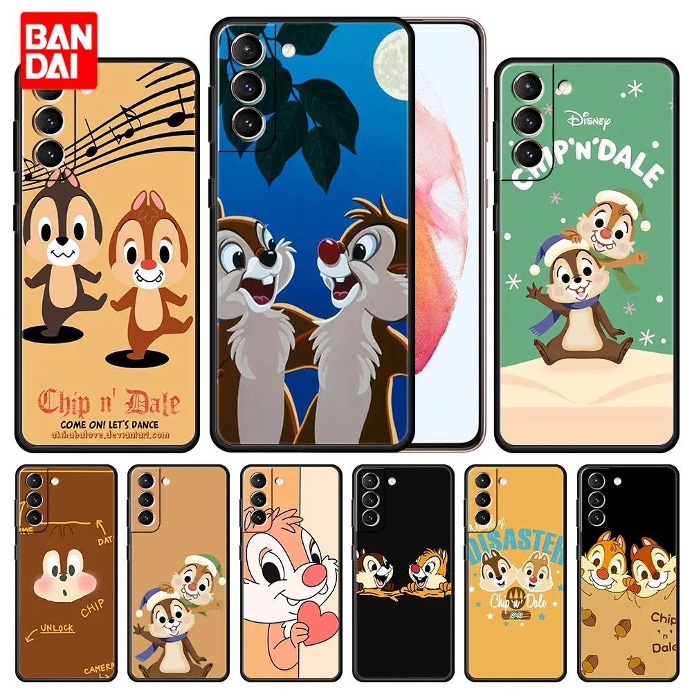 

Cover Case for Samsung Galaxy S20 FE S21 S10 S9 Plus Ultra 5G S20fe S21fe S20ultra Bag Capa Armor Disney Chip 'N' Dale Cartoon