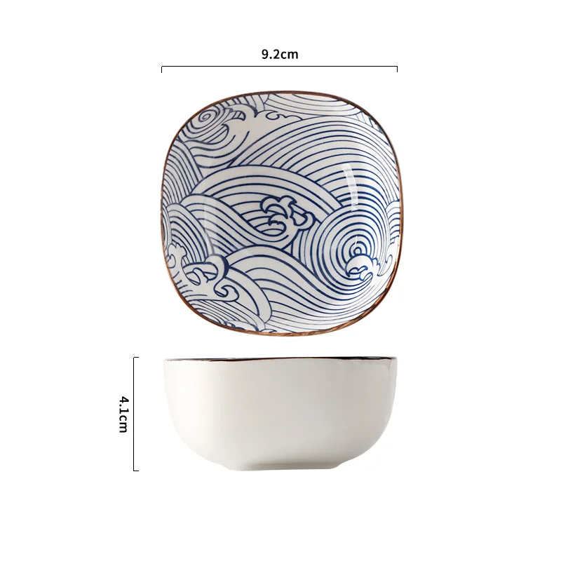 

Японская мини-керамическая тарелка, миска для барбекю, сашими, суши, соевый соус, посуда для дома, рабочего стола, закуски, фруктовые десертные тарелки