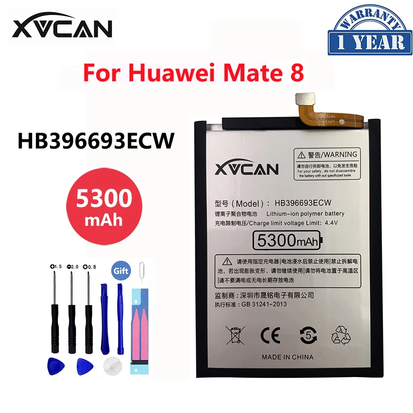 

Оригинальный аккумулятор XVCAN Hua wei HB396693ECW 5300 мАч для Huawei Mate 8