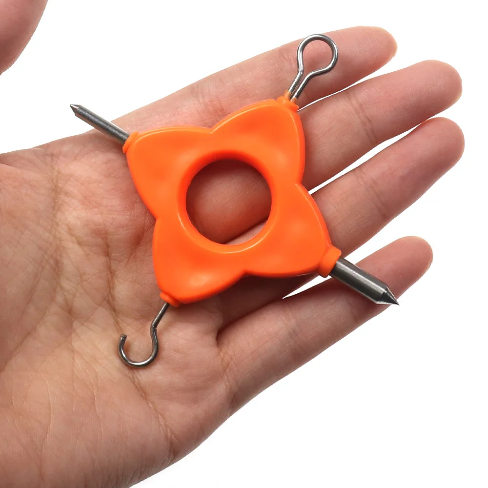 

4 In 1 Carp Fishing Puller Line Tool Fishing Line Knotting Tool Fishing Tackle Carp Rig Making Accessories Fishing Line Knotter