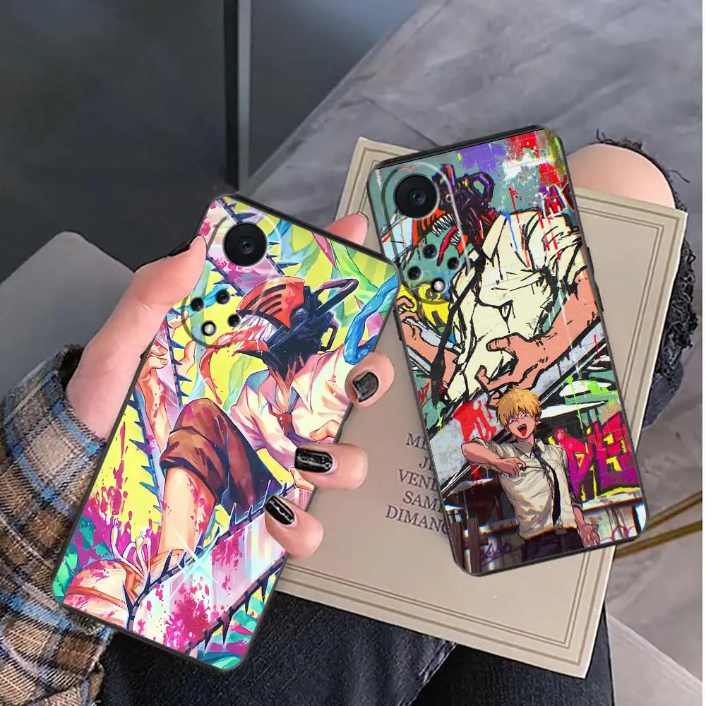 

Case For Huawei NOVA Y90 Y70 Y61 10 9 9SE Plus 8 8I 7 7I 5 5I 4 3 3I 2I 2S Lite Plus Pro Case Capa Funda C-Chainsaw Man Pochita