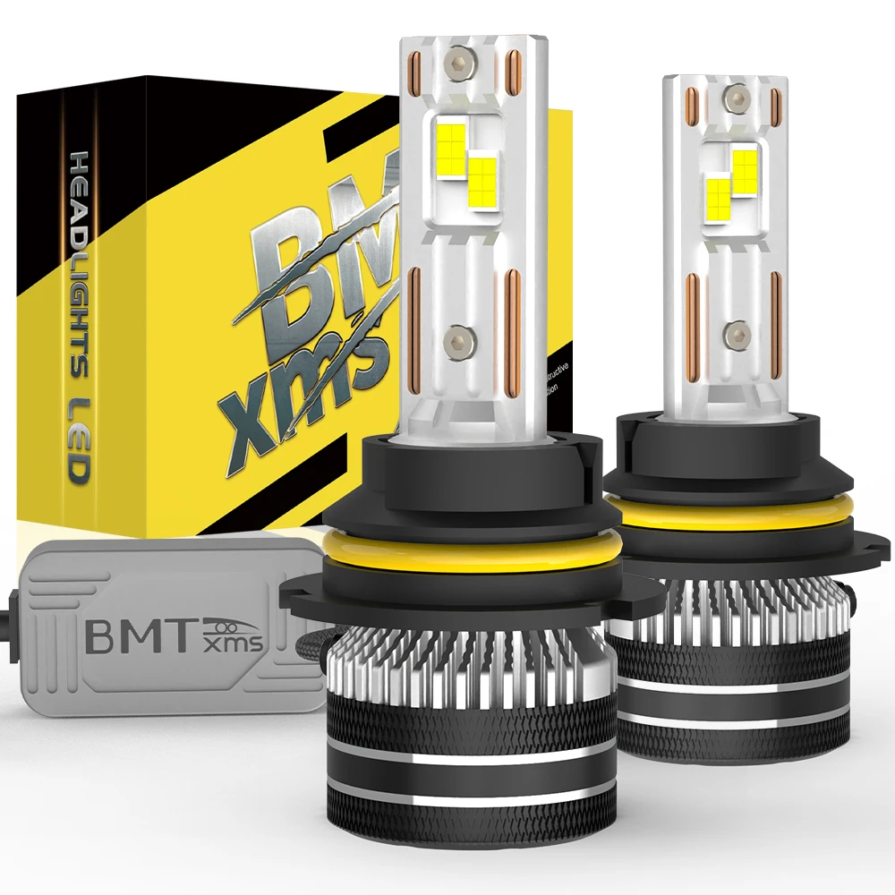 

BMTxms 2 шт. 9005 лм супер яркие H11 H8 H9 360 HB3 фонарь без ошибок 9012 лампы для фар автомобильная лампа HIR2