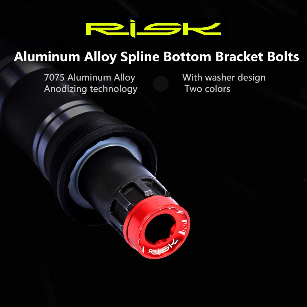 2 шт. болты для кронштейна горного велосипеда M15 из алюминиевого сплава |