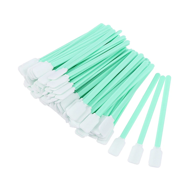 

50PCS Cleaning Tool Eco Solvent Foam Tipped Cleaning Swab Cleaning Sticks