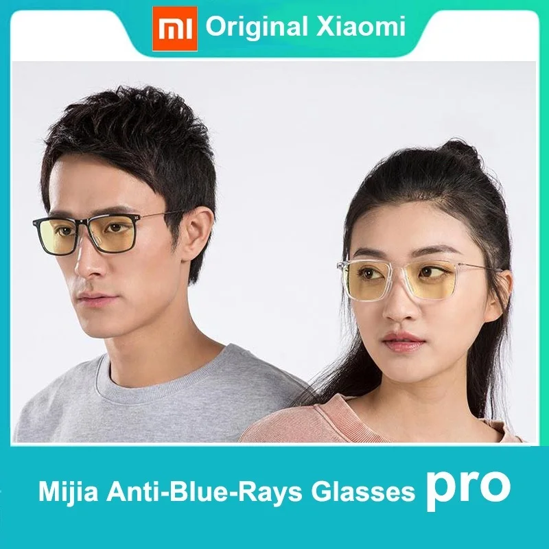 

New Original Xiaomi Mijia Anti-blue Rays Goggles Pro Men Women Ultralight Anti-UV Glasses for Play Computer Phone Driving