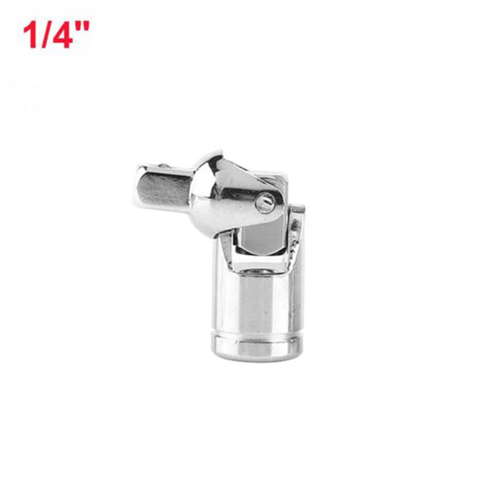 

Universal Joint Socket Parts Ratchet Socket Swivel Tool 1 Pc Extension Bar Socket Sleeve Adapter 1/4in 3/8in 1/2in