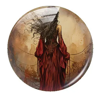 Хэллоуин готический ужас красный пучковый Ворон череп ведьма смерть фото стекло