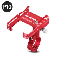 gub p10 aluminum bike phone holder for 3 5 to 7 5 phone bicycle stand scooter motorcycle mount support handlebar clips