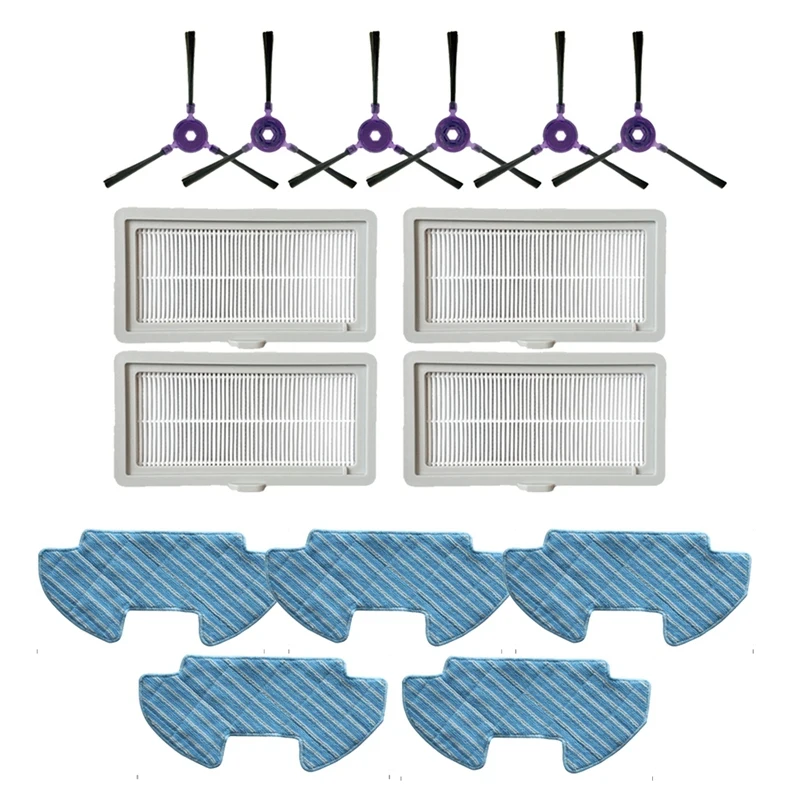 

Швабра с мягкой боковой щеткой и фильтром для робота-пылесоса Midea VCR07 VCR08 MR09 Samsung VR05R5050WK