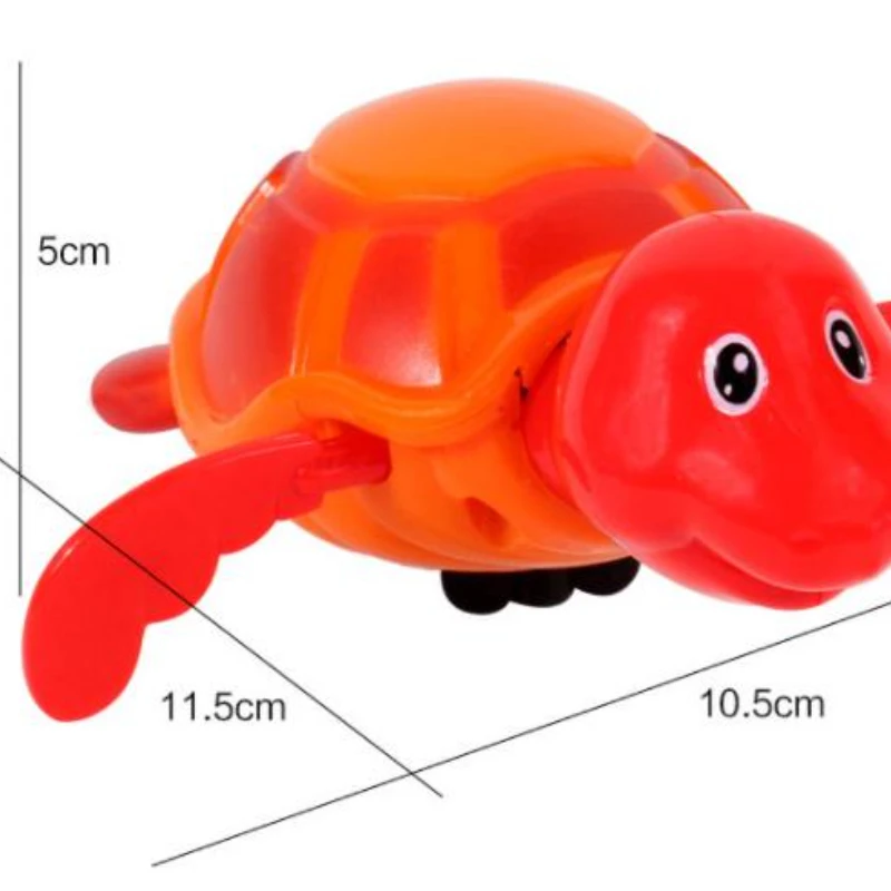 1Pc Bath Toys Turtles Baby Bath Baby Clockwork Swimming Toys Pool Accessories Baby Water Play Random Colour