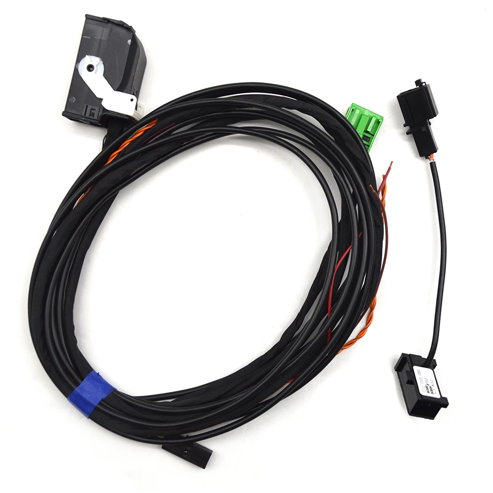 Модуль совместимый с Bluetooth 9W2 + провод для микрофона 1K8 035 730 D Golf MK6 Jetta MK5 Fit RCD510