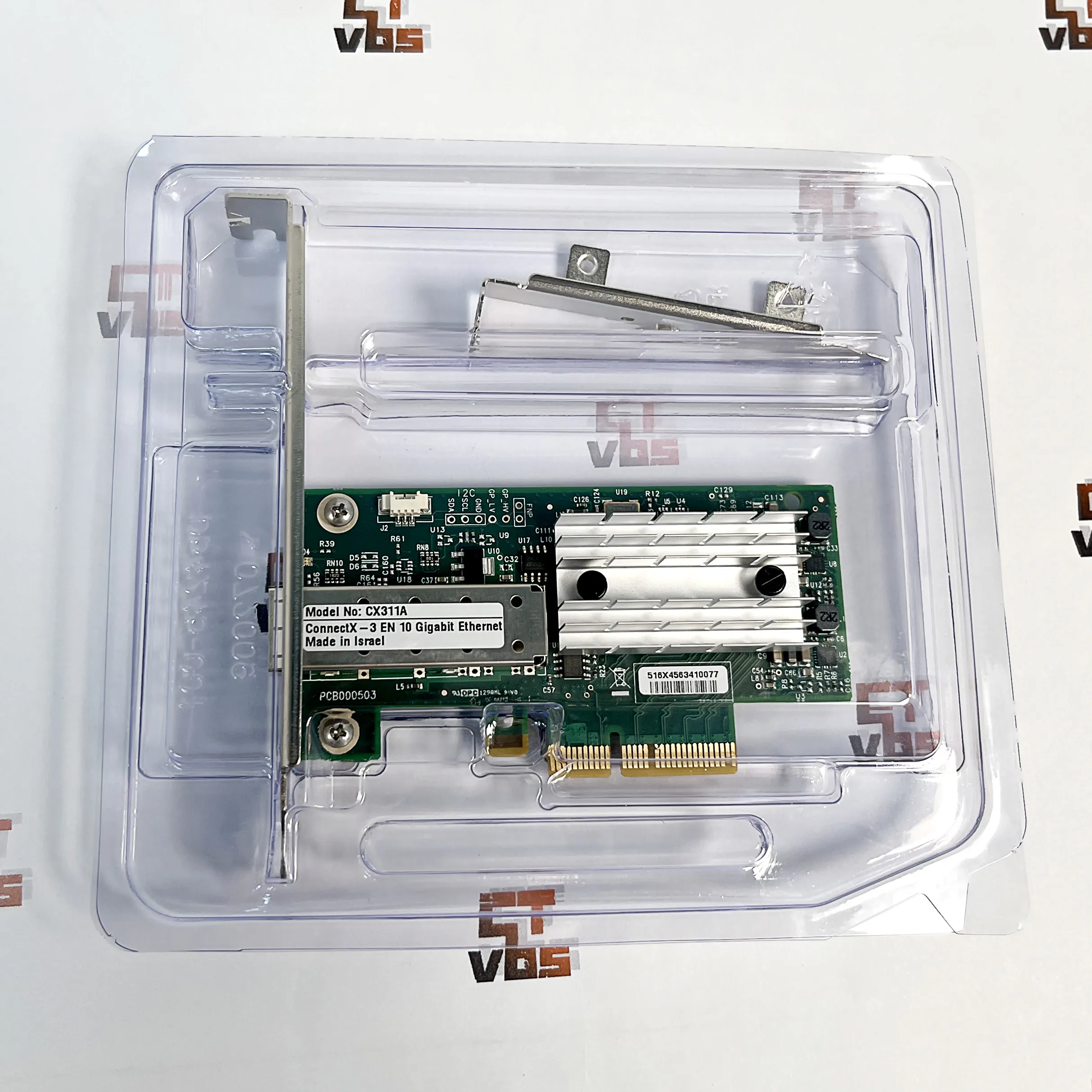 Mellanox MCX311A-XCAT CX311A ConnectX-3 EN 10G Ethernet 10GbE SFP+ PCIe NIC Adapter Network Card High Profile