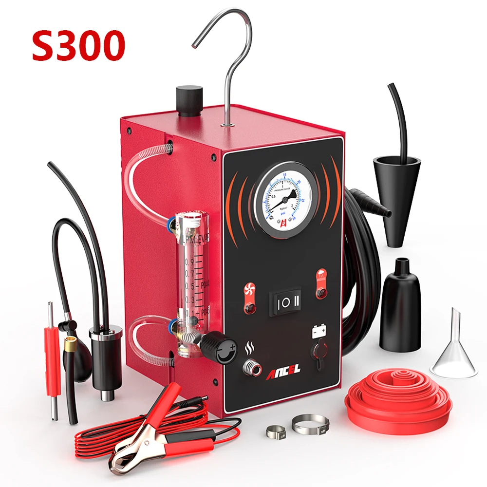 Автомобильный детектор утечки дыма ANCEL S100 S200 S300, машина для эвакуации дыма, тестер топливной трубки, локатор утечки для автомобиля, мотоцикла Автомобильный детектор утечки дыма ANCEL S100 S200 S300, машина для эвакуации дыма, тестер топливной трубки, локатор утечки для автомобиля, мотоцикла