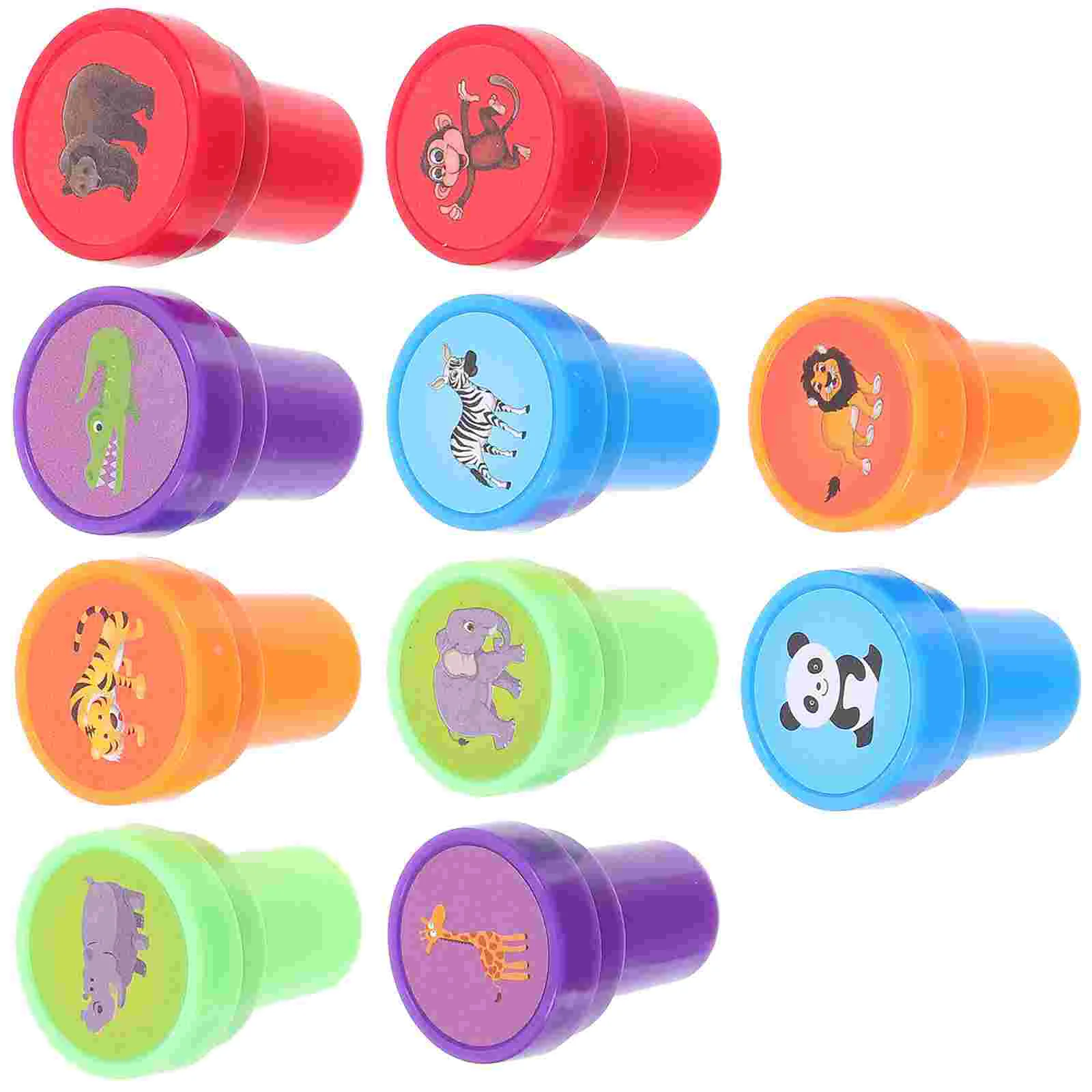 10 шт. пластиковые штампы для детского дневника