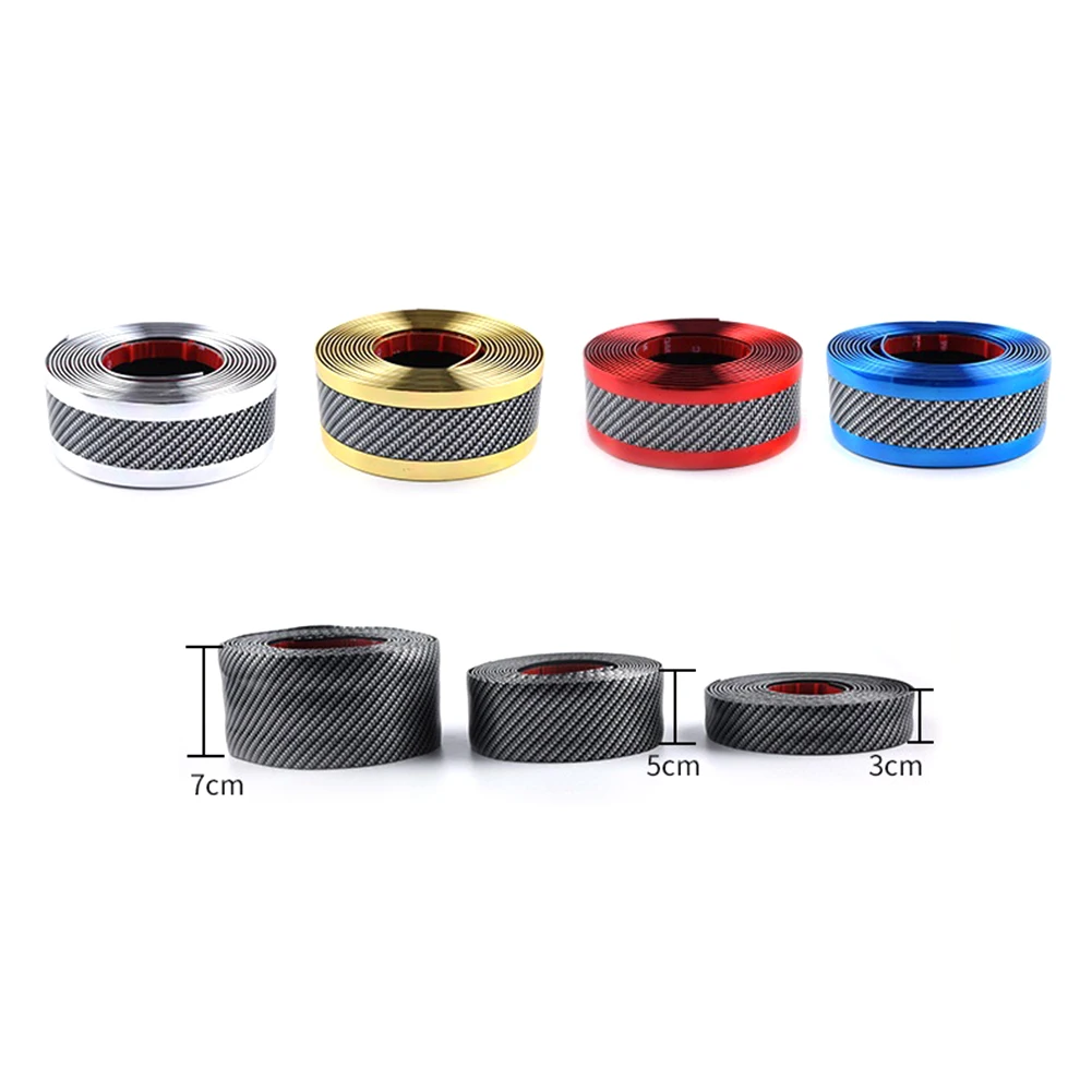

Auto Protector Film Car Door Sill Anti kick Sticker Scuff Anti Scratch Carbon Fiber Auto Door Stickers Car Door Threshold Protec