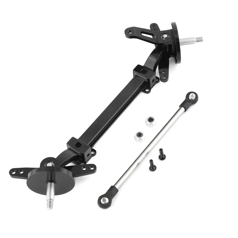 

Металлическая передняя ось рулевого механизма, сцепная связь, Непринужденная для Tamiya 1/14 RC грузовик трактор, обновленная Замена