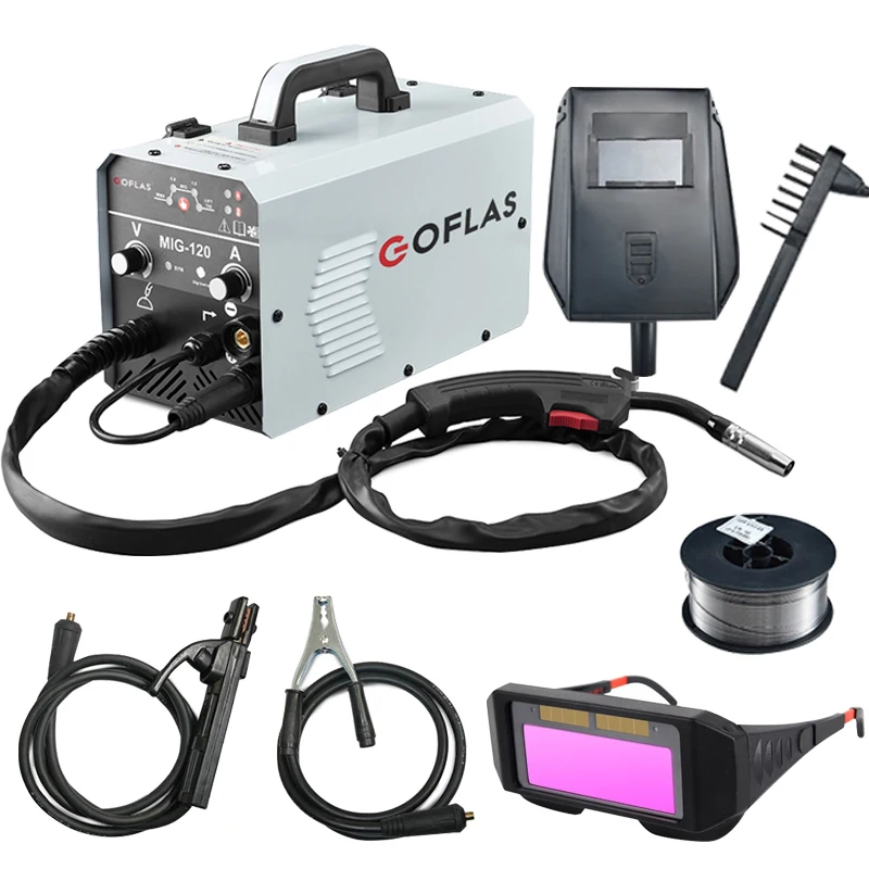 

Semi-automatic welding machine 3 in 1 MIG ARC welder Tig MMA without gas welder MIG Welding gas welding fit 0.8mm1.0mm Flux Core