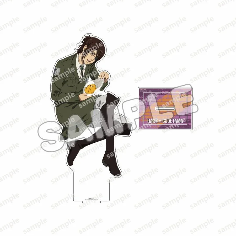 Trend Attack of Giants Anime Levi Mikasa Ackerman Eren Annie Armin Hange Zoe Acrylic Stand Erwin Action Figure PVC Model