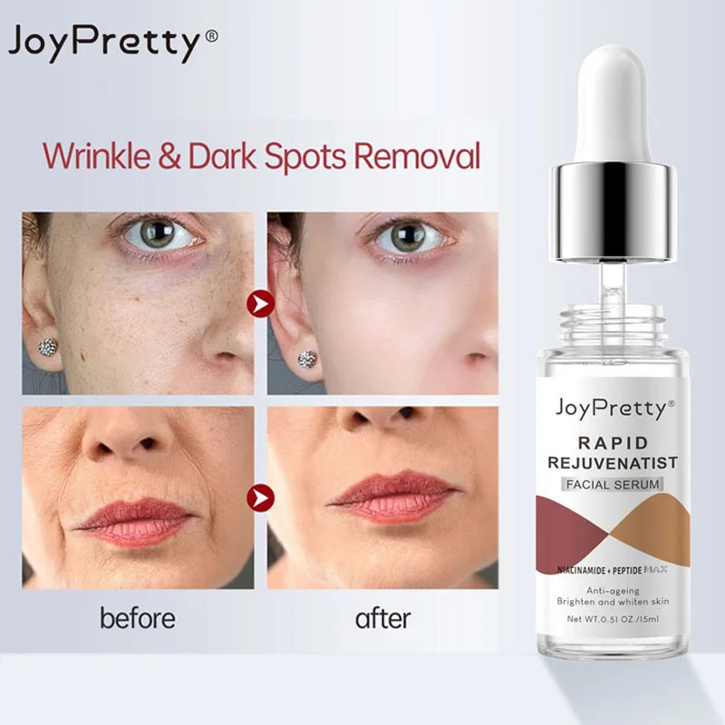 

Rapid Whitening Serum Dark Spots Corrector Improve Fine Lines Anti Wrinkle Firming Lifting Anti Ageing Freckle Essence Skin Care