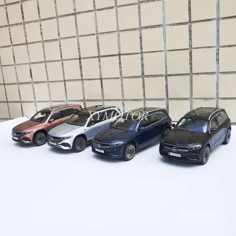

NZG 1/18 For Benz EQB BEV Pure Electric Vehicle SUV Diecast Model Car Toys Hobby Gifts Blue/Red Collection Ornaments Display