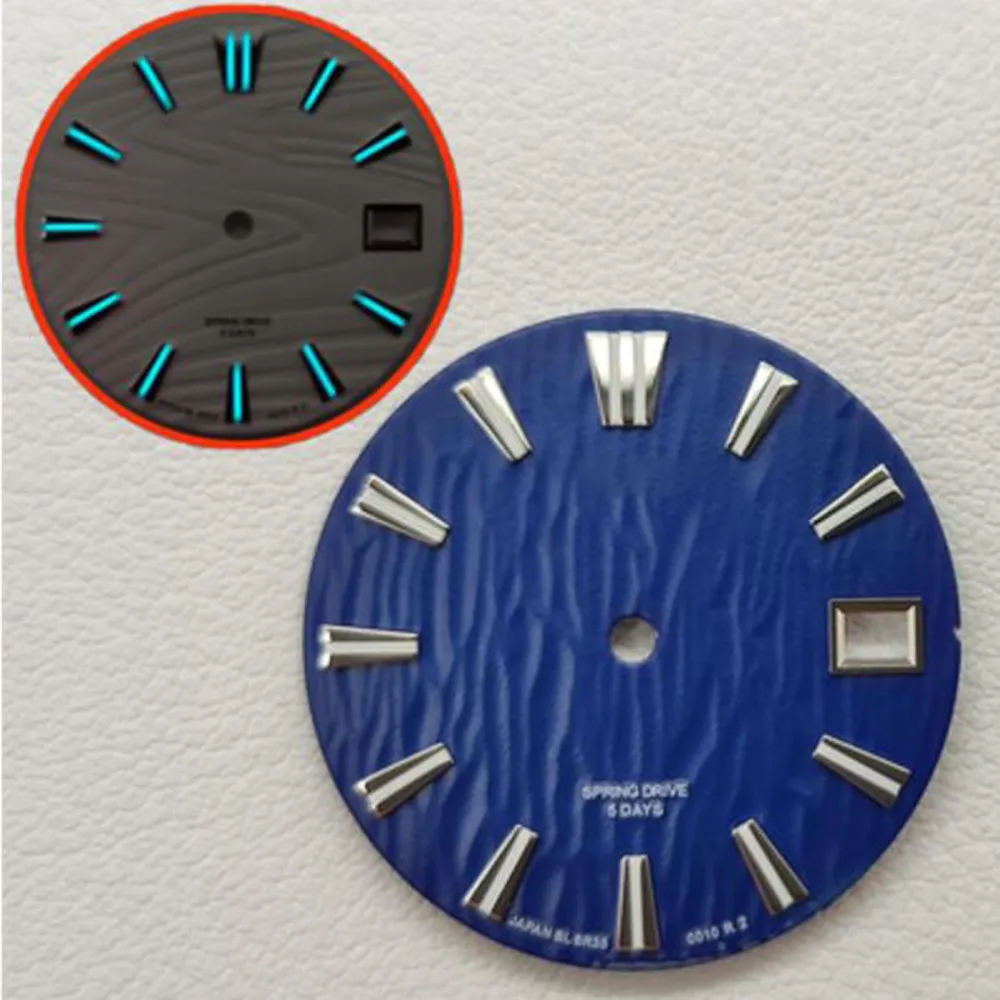 

BGW9/C3 luminous Dial 3 o'clock/3.8o'clock White Black Blue for NH35 Watch Movement Mechanical for NH35 case