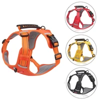 pet harness for small large dogs adjustable safety lead straps reflective dog harnesses vest french bulldog walking lead