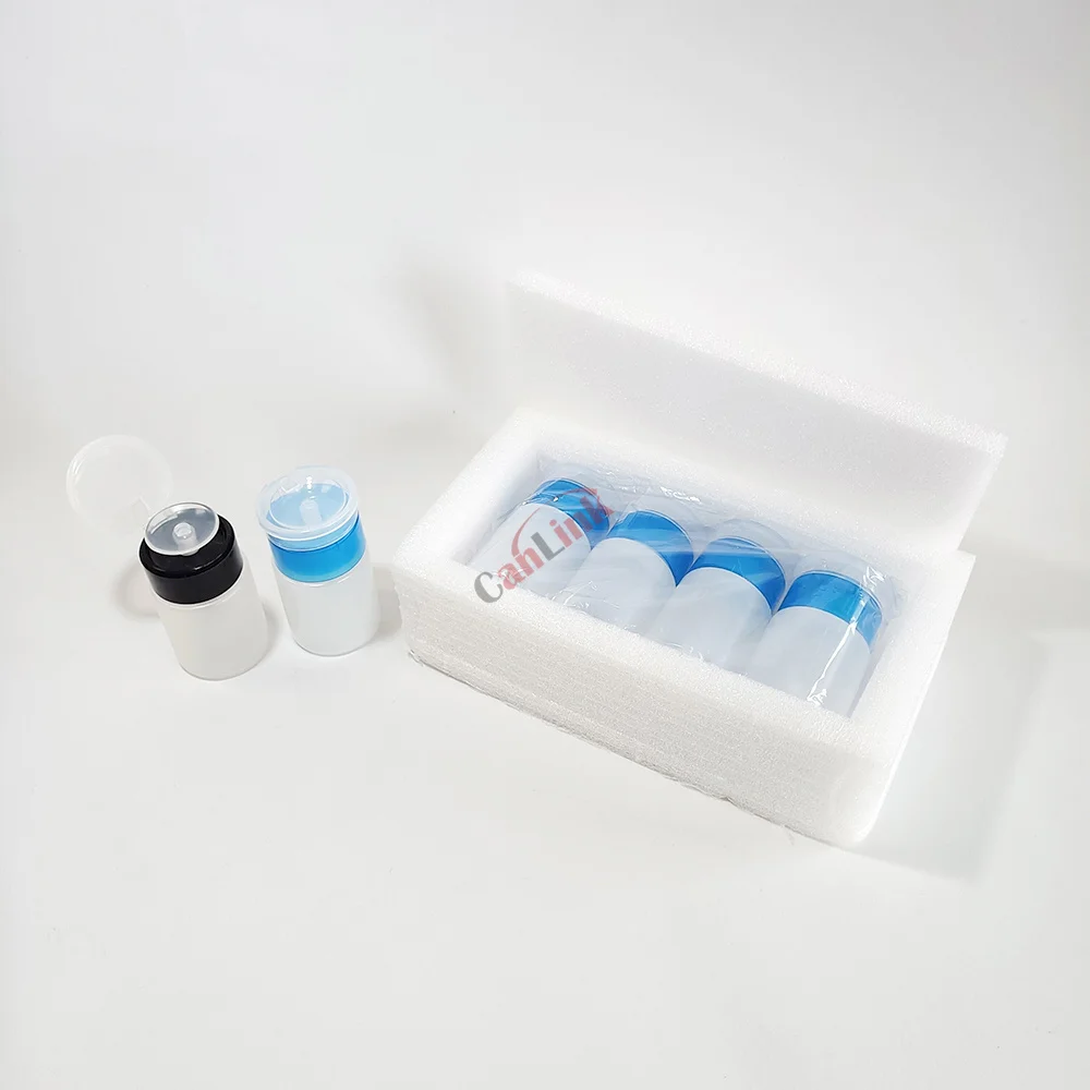 5pcs 60ml Alcohol Bottle Leak Proof- Optical Fiber FTTH Wipe Tool |
