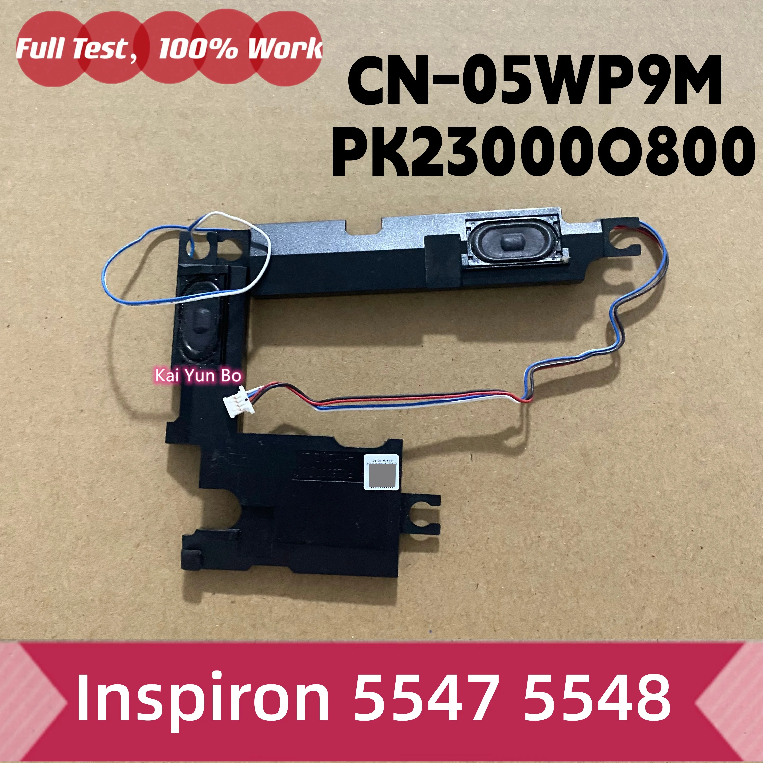 Фото Для Dell Inspiron 5547 5548: Вентилятор охлаждения, динамики, светодиодная плата с кабелем LS-B012P NBX0001K500 05WP9M PK23000O800 01XC8V AT13G0010C0 AT13G0010F0 AT13G0010R0 03RRG4 DC28000EDF0 DC28000EDA0 DC28000EDR0 №2