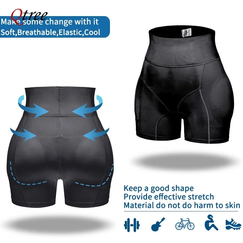 New Invisible Butt Lifter Booty Enhancer Padded Control Panties Body Shaper Padding Panty Push Up Shapewear Hip Enhance Shorts