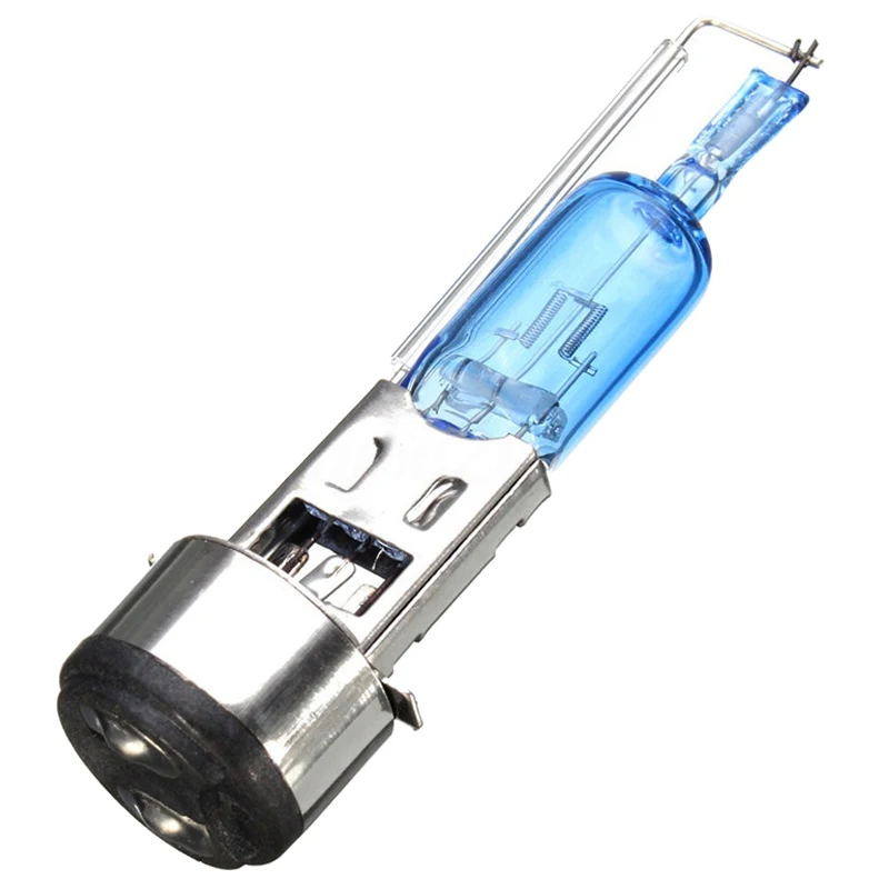 2x BA20D Натуральная белая галогенная лампа 50 Вт 4500-5000 К Лампа головного света