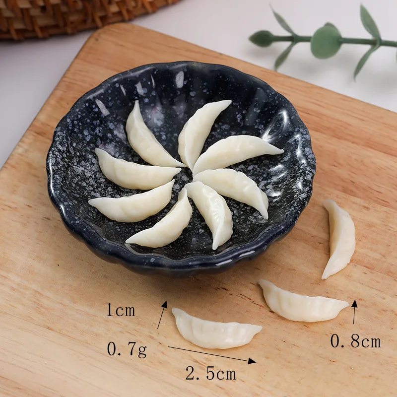 

Игрушечные пельмени из ПВХ, 5 шт.