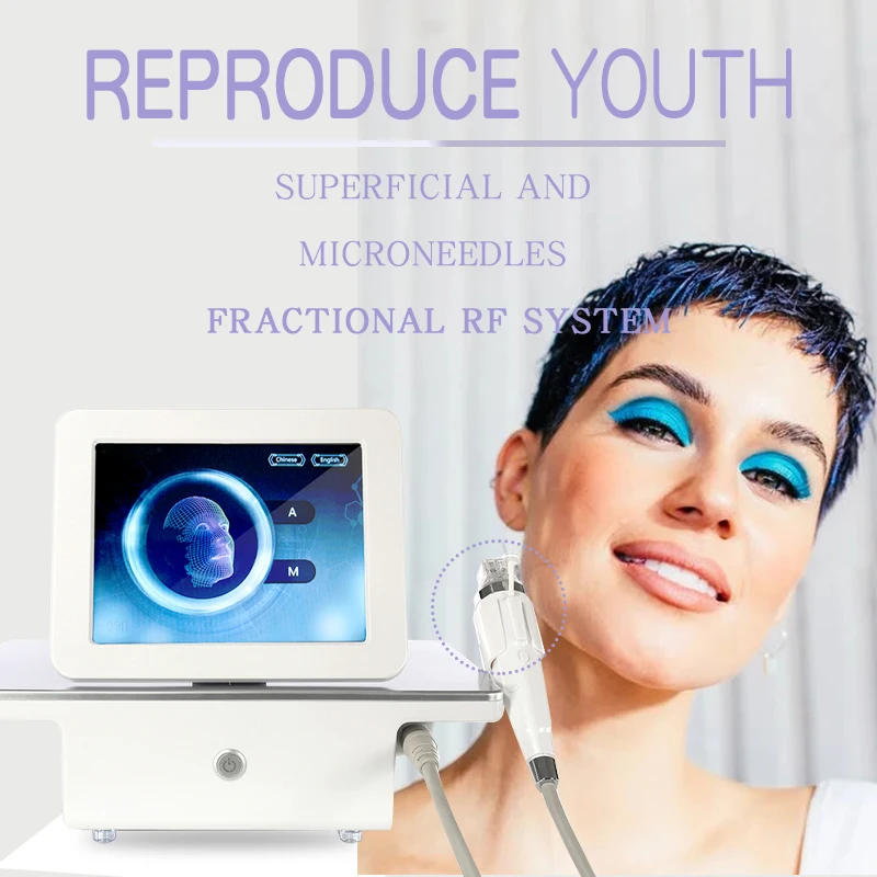 

Microneedle RF Skin Tightening Face Lifting Acne Scar Wrinkle RemovalStretch marks Removal Machine Fractional RF Machine With CE