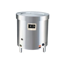 electric heating stainless steel brine meat pot large capacity soup bucket frequency conversion electric food warmer commercial